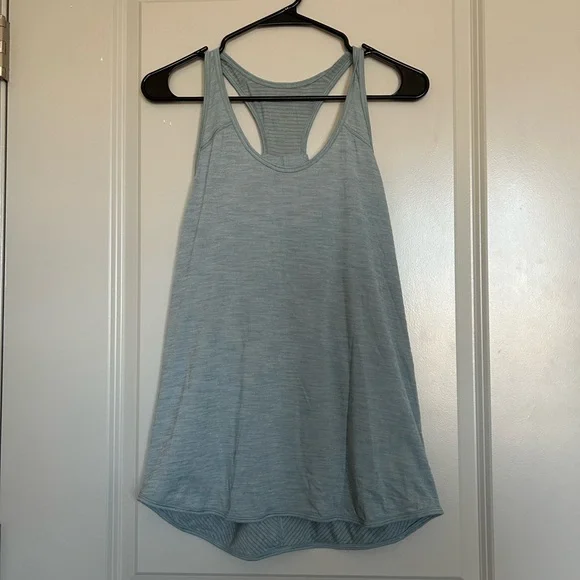 Lululemon Light Blue Tank Top - Picture 5 of 7